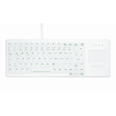 Abbildung von Active Key AK C4400 Hygiene Tastatur mit TouchPad Deutsch Weiß