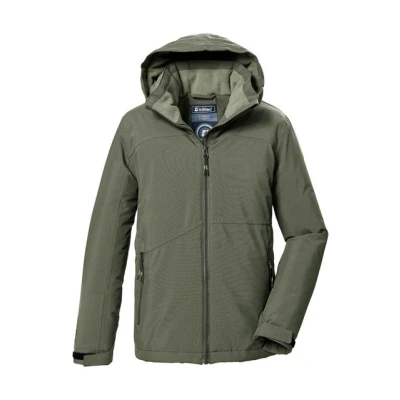 Abbildung von killtec Jungen Funktionsjacke/Outdoorjcake mit Kapuze KOW 369 BYS JCKT, moos, 164, 42163 000