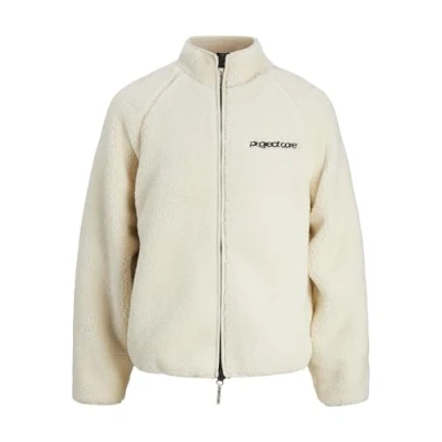 Abbildung von Jack &amp; Jones Counion Fleecejacke, Herren, Größe: Small, Moonbeam