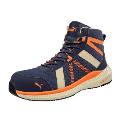 Abbildung von PUMA Sicherheitsschuhe Rival MID S1PS Blau Orange Größe 48
