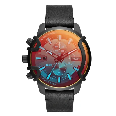 Abbildung von Diesel Griffed Chronograph, Herren, Größe: One Size, Black
