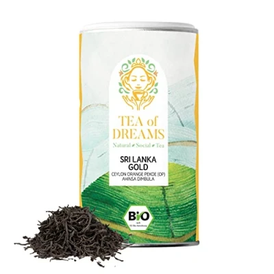 Abbildung von Schwarzer Tee bio &quot;Sri Lanka Gold&quot; Ceylon Orange Pekoe (OP) Ahinsa Dimbula loser 65g
