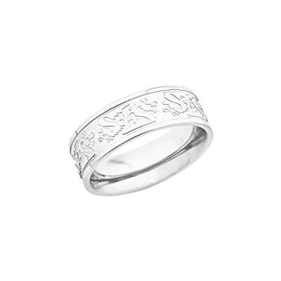 Abbildung von amor Drachen Design Ring, Herren, Größe: 62, Silber