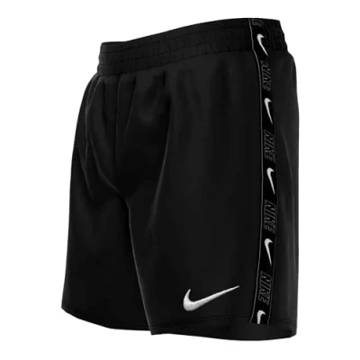 Abbildung von Nike Performance 4 Volley Short LOGO TAPE Unisex Badeshorts für Kinder, Größe: 150/160, Black
