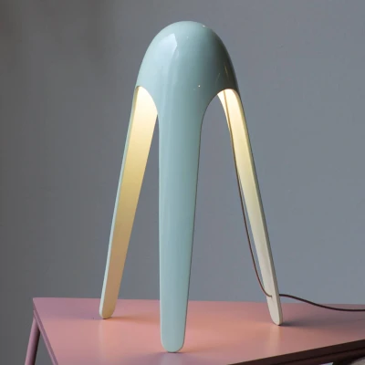 Abbildung von Martinelli Luce Cyborg LED Tischleuchte, blau
