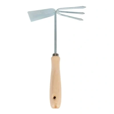 Abbildung von BURI Gartenhacke Doppelhacke Grubber Hacke Handgrubber Gartenkralle Gartenh