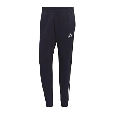 Abbildung von adidas Herren Essentials Colorblock Fleece Jogginghose, Unser Schwarzste/Schwarz, S EU