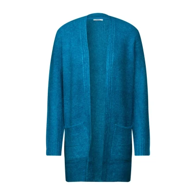 Abbildung von Cecil Strickjacke, Damen, Größe: Medium, Türkis