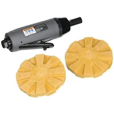 Abbildung von Ingersoll Rand Schleifmaschine 324, zum Polieren und Schleifen mit weiterem Zubehör von Rand, Komplett Profi Set für Bohrmaschine