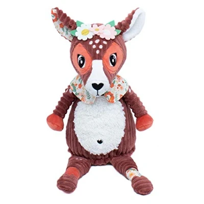 Abbildung von Les Deglingos Mélimélos La Biche Kuscheltier Original ideal ab der Geburt Geschenkidee zur weiches Plüschtier