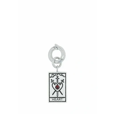 Abbildung von amor Zirkonia Tarotkarten Anhänger, Damen, Größe: One Size, Rot