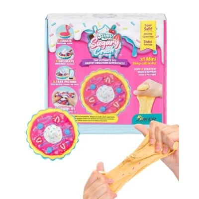 Abbildung von Slimy® Knetform Set Sugary Crush Mini Jelliee Pie (1 tlg), Slime und Knete Kreativ zum selber Mischen, Formen Dekorieren