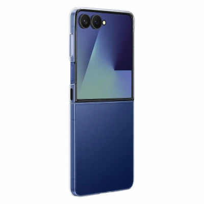 Abbildung von Samsung Galaxy Z Flip 7 Hülle Kunststoff Original Backcover/Hard Case Handyhülle Transparent