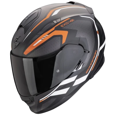 Abbildung von Scorpion Exo Motorradhelm 491 Kripta Integralhelm Schwarz / Pink Weiss