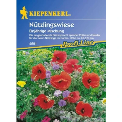 Abbildung von Kiepenkerl Profi Line Blumensamen Mischung Nützlingswiese 4591 langanhaltende Blütenpracht Höhe ca. 60 120 cm Blumenwiese, Saatgut, Wildblumensamen