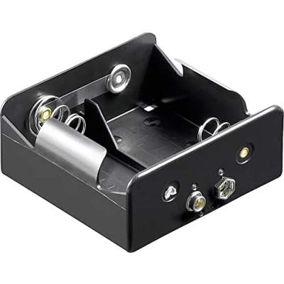 Abbildung von Batteriehalter , 2x Mono &#039;D&#039; mit Druckknopfanschluß