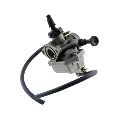 Abbildung von VANEZ Vergaser 18mm mit manuellem Choke Flanschanschluss kompatibel für Honda NSR, MT, MB, MBX, MTX 50