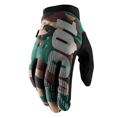 Abbildung von 100% GUANTES Brisker Gloves, Unisex, Erwachsene, Mehrfarbig, S