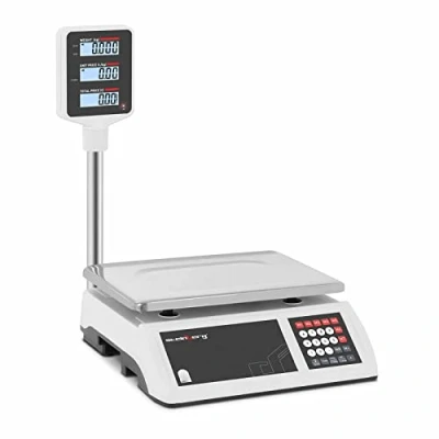 Abbildung von Steinberg Systems Präzisionswaage Kontrollwaage Ladenwaage Marktwaage Preisrechenwaage 15 kg / 2 g