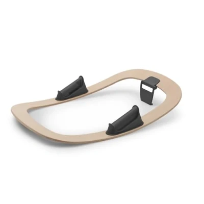 Abbildung von Bugaboo Giraffe Babywippengestell Neugeborenen Set, Ergonomisches Design, Extra leicht und modern, Aus nachhaltigem Buchenholz, Naturholz