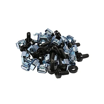 Abbildung von Good Connections M6 Befestigungssatz, Schrauben 20 mm, 20er SET zur Befestigung von Komponenten in der 10&quot; oder 19&quot;