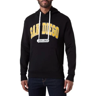 Abbildung von Jack &amp; Jones Premium Kapuzenpullover, Herren, Größe: XL, Black