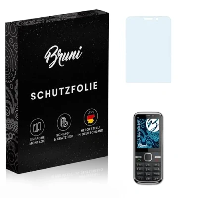 Abbildung von Bruni Schutzfolie kompatibel mit Nokia C5 00 MP5 Folie, glasklare Displayschutzfolie (2X)