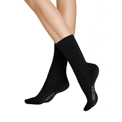 Abbildung von Hudson Onepaar Socken, Damen, Größe: 35 38, Schwarz