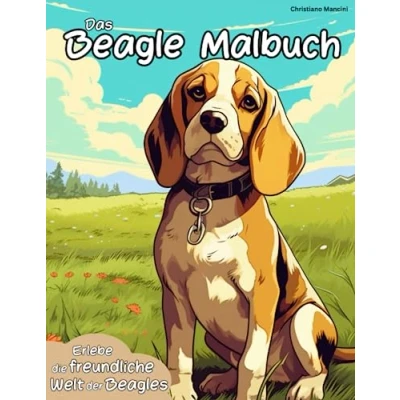Abbildung von Das Beagle Malbuch: Die freundliche Welt der Beagles zum Ausmalen!