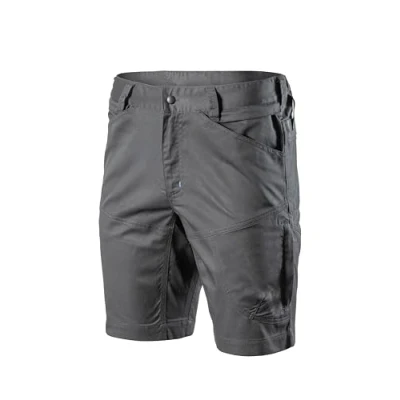 Abbildung von Högert Technik WURNITZ Elastische Schutzshorts dunkelgrau 3XL (58) Professionelle Herren Schutzhosen Flexible Arbeitshose Langlebig und komfortabel Arbeiten