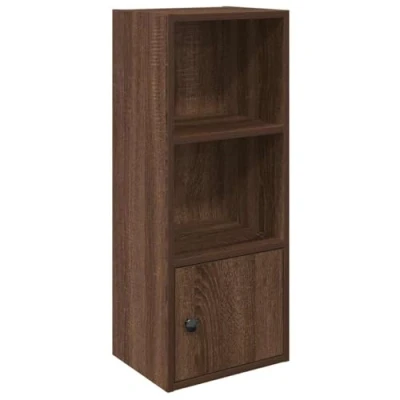 Abbildung von vidaXL Bücherregal Braun Eichen Optik 31x24x77 cm Holzwerkstoff, Bücherschrank, Lagerregal, Regal, Lagerschrank, Schrank, Aufbewahrungsschrank