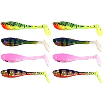 Abbildung von Fox Rage Micro Fry UV Mixed Colour Pack 8pcs Gummifisch