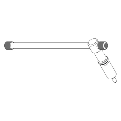 Abbildung von ROHLOFF 2368810700 Ersatzspindel, Silber, 10 x 4 cm