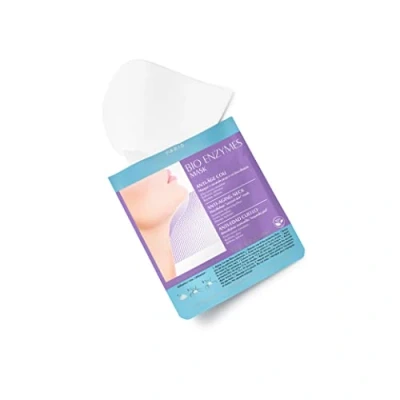 Abbildung von Talika Bio Enzymes Mask Anti Age Neck Aging Hals Maske Feuchtigkeitsspendende Straffende mit Biozellulose ‘Wie eine zweite Haut’ Peel Off