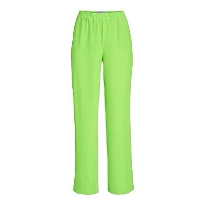 Abbildung von JJXX Damen JXPOPPY Regular HW Pant NOOS Hose, Green Flash/Detail:No Pockets, XL/32L