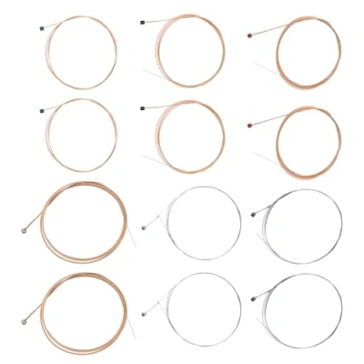 Abbildung von the Lord of Tools 2 Set EXP16 Beschichtete Saiten Akustikgitarrensaiten 012 053 Phosphorbronze Kompatibel mit D Addario Akustikgitarre
