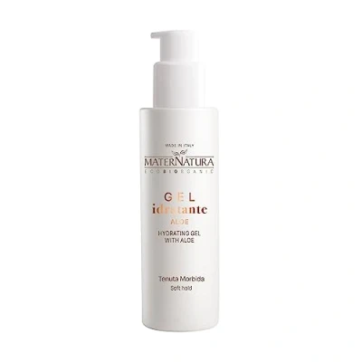Abbildung von Maternatura, Feuchtigkeitsspendendes Aloe Vera Haargel, Anti Frizz und Feuchtigkeitseffekt für das Styling von lockigen gewellten Haaren, Bio, Made in Italy 100 ml