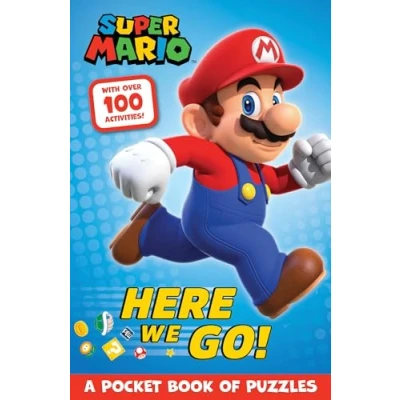 Abbildung von Official super Mario Here We Go!: A fun puzzle and activity book perfect for kids fans of the video game!