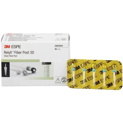 Abbildung von RelyX Fiber Post 3D Stifte Gr. 3 10 Wurzelstifte