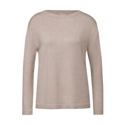 Abbildung von STREET ONE Strickpullover mit U Boot Ausschnitt