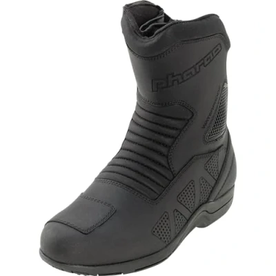 Abbildung von Pharao Kenai WP Motorradstiefel kurz schwarz 45 Herren