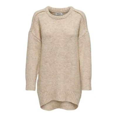 Abbildung von ONLY Onlaya LIFE Loose O NECK Strickpullover, Damen, Größe: XS, Birch
