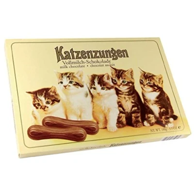 Abbildung von Sarotti Katzenzungen Vollmilch, (100 g)