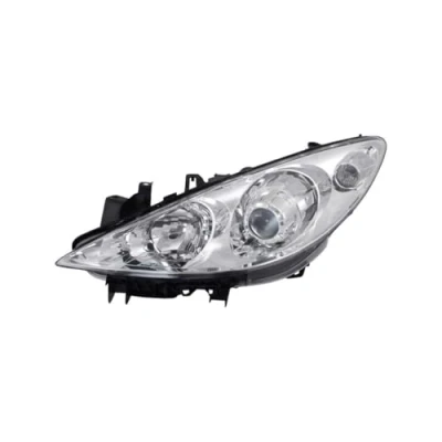 Abbildung von MAGNETI MARELLI 712431701129 Scheinwerfer links H1, H7 Halogen für Rechtsverkehr mit Stellmotor LWR PEUGEOT: 307 SW, Schrägheck, CC