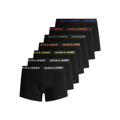 Abbildung von Jack &amp; Jones Jachuey Trunks 5 PACK Panties, Herren, Größe: XXL, Black