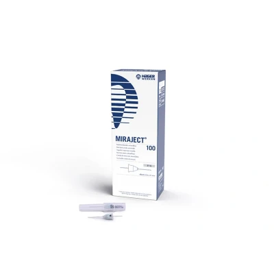 Abbildung von Miraject carpule 27G 0,4 x 21mm 100 Kanülen