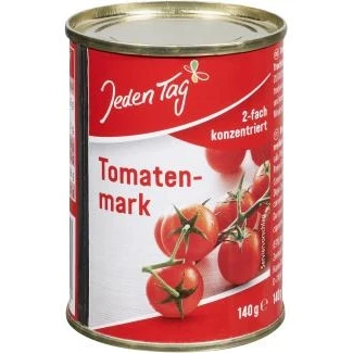 Abbildung von Jeden Tag Tomatenmark , 140g (1er Pack)