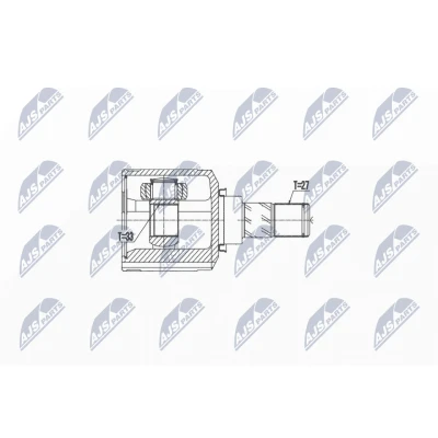 Abbildung von NTY NPW MS 052 Gelenksatz Vorderachse links, innen MITSUBISHI: ASX SUV