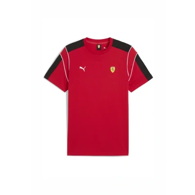 Abbildung von Puma Scuderia Ferrari MT7 T Shirt Herren Mit Plain Rosso Corsa Größe: L