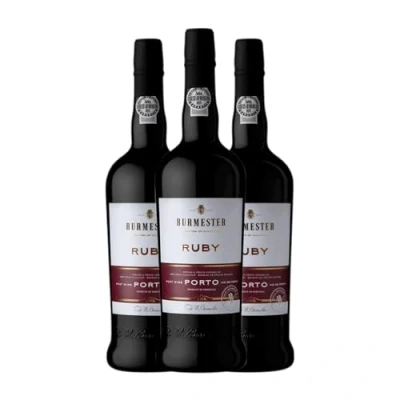 Abbildung von JW Burmester Ruby Port Porto 75 cl (Schachtel mit 3 Flaschen von cl)